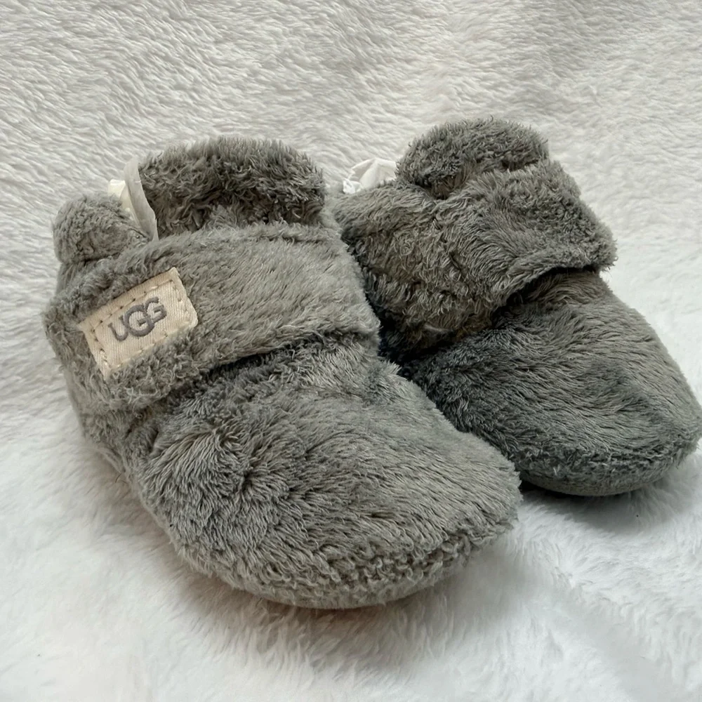 UGG Bixbee‎ Infant Booties 2/3 (6-12M) GUC